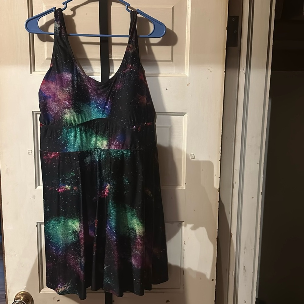 Torrid size 3 one piece swimsuit dress style